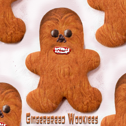 Gingerbread Wookiees